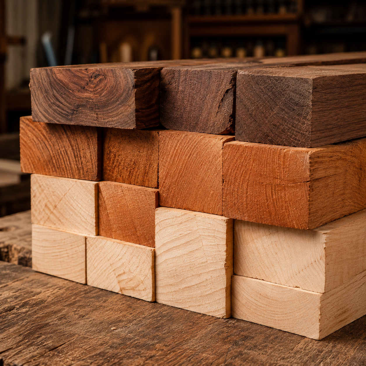 Raw Timber Selection